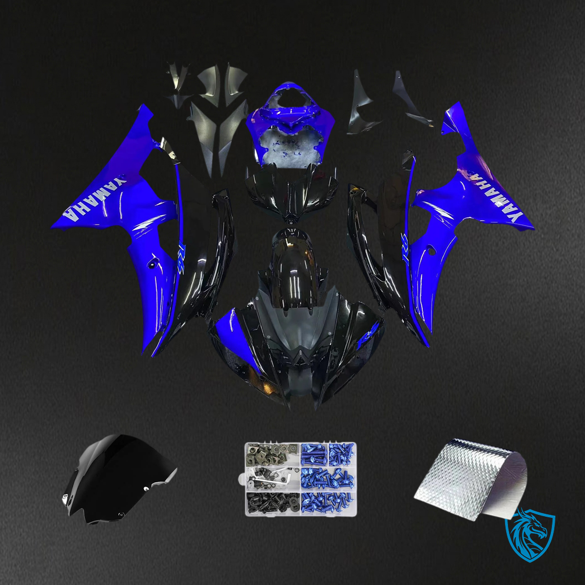 Yamaha YZF 600 R6 (2008-2016) Injection Fairing Kit Bodywork Plastic ABS