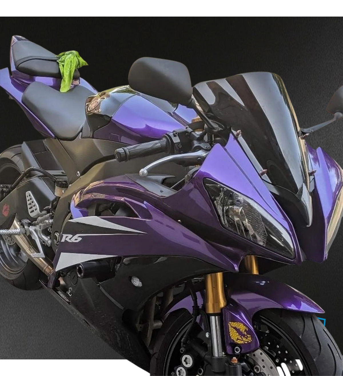 Yamaha YZF 600 R6 (2008-2016) Purple & Black - MERGEment Fairing Kit