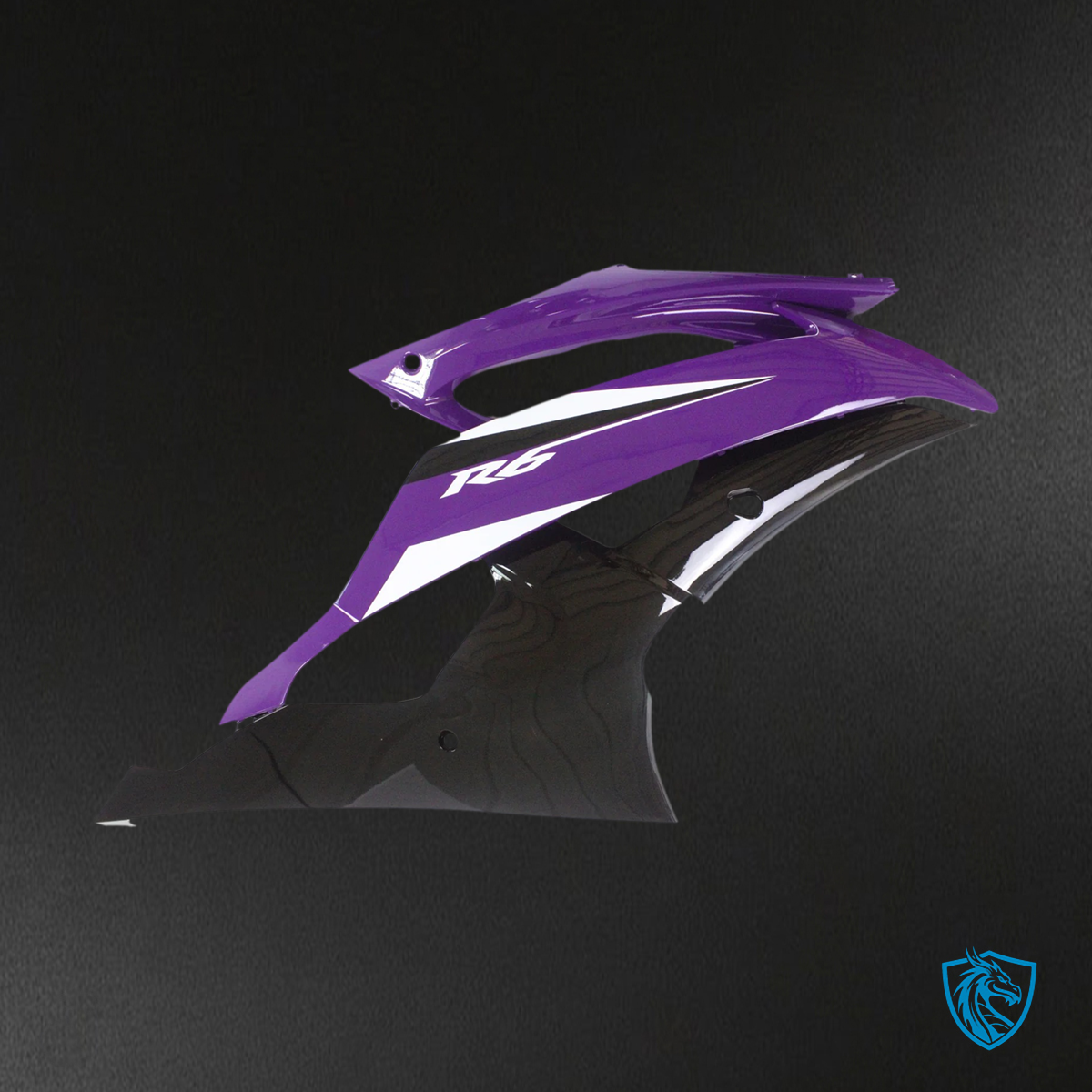 Yamaha YZF 600 R6 (2008-2016) Purple & Black - MERGEment Fairing Kit