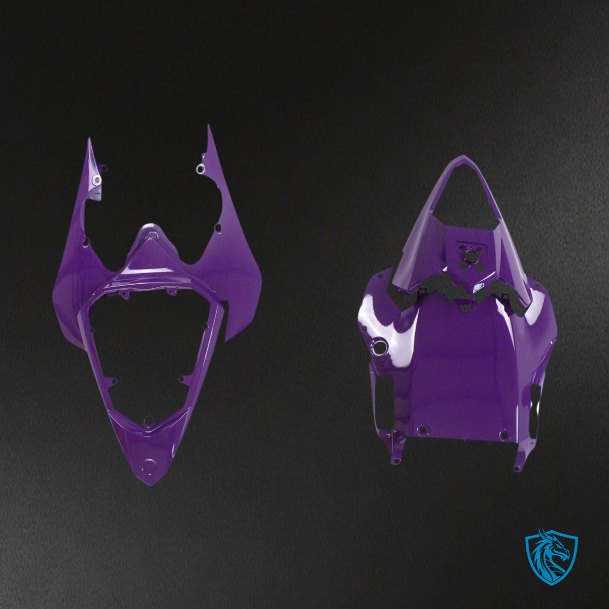 Yamaha YZF 600 R6 (2008-2016) Purple & Black - MERGEment Fairing Kit