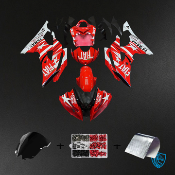 Yamaha YZF 600 R6 (2008-2016) Red - Custom ABS Fairing Kit