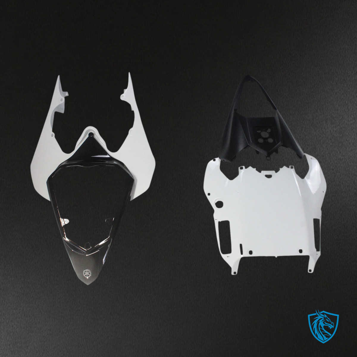 Yamaha YZF 600 R6 (2008-2016) Red & White - Aftermarket Fairing Kit
