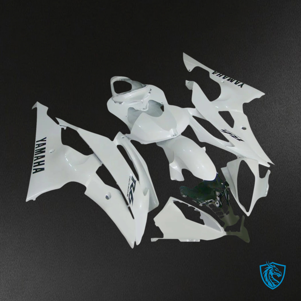 Yamaha YZF 600 R6 (2008-2016) White - MERGEment Motorcycle Fairing Kit