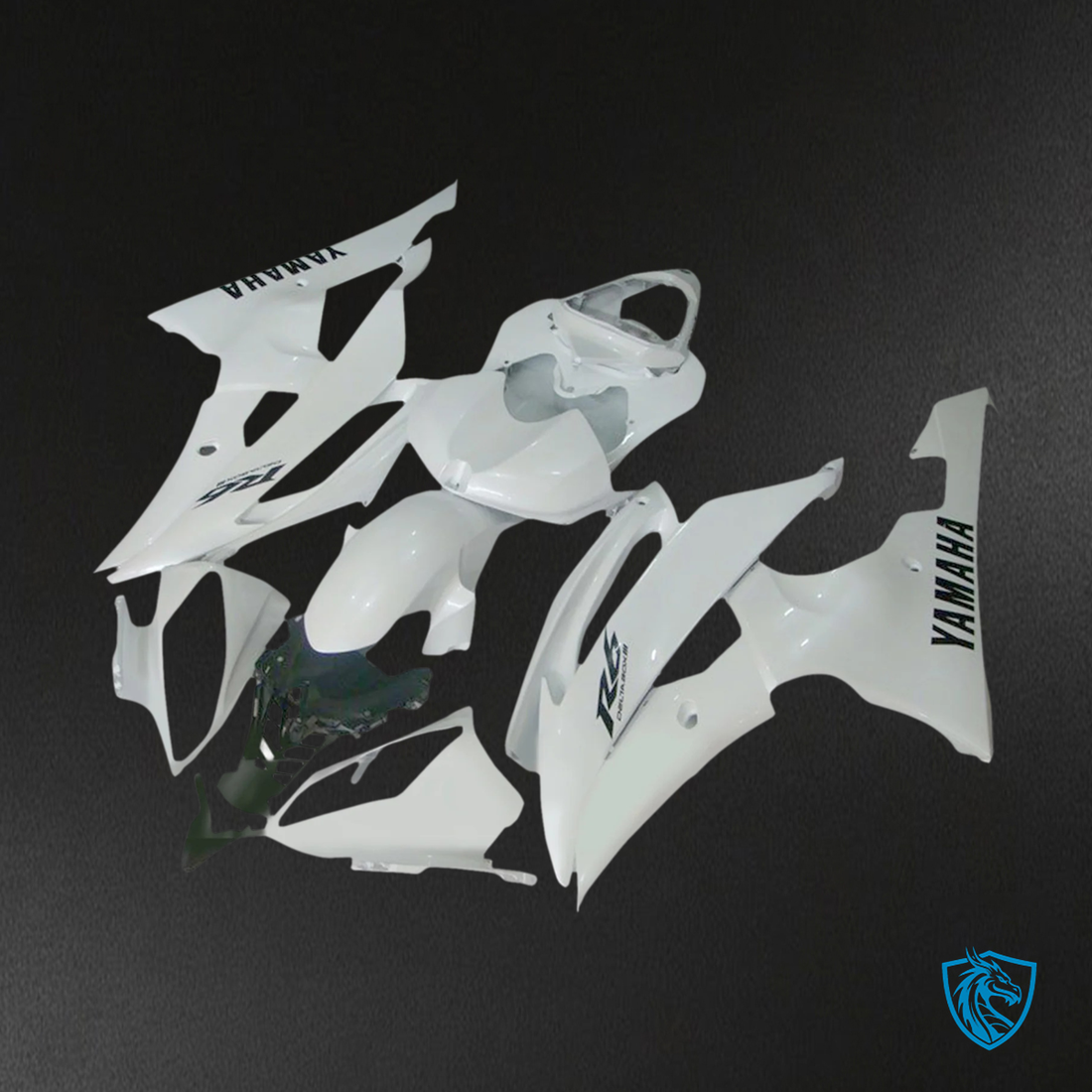 Yamaha YZF 600 R6 (2008-2016) White - MERGEment Motorcycle Fairing Kit