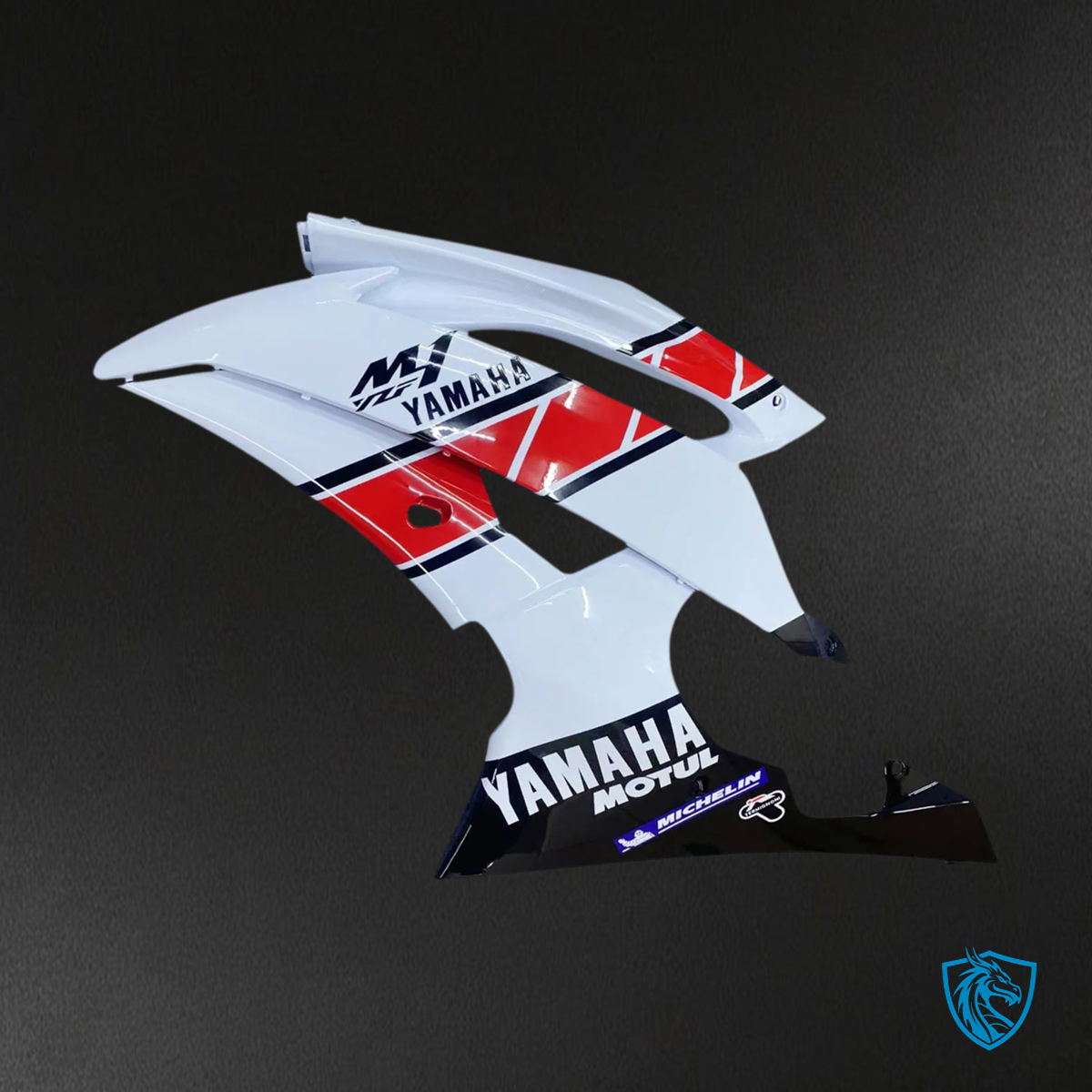 Yamaha YZF 600 R6 (2008-2016) White & Red - MERGEment Fairing Kit