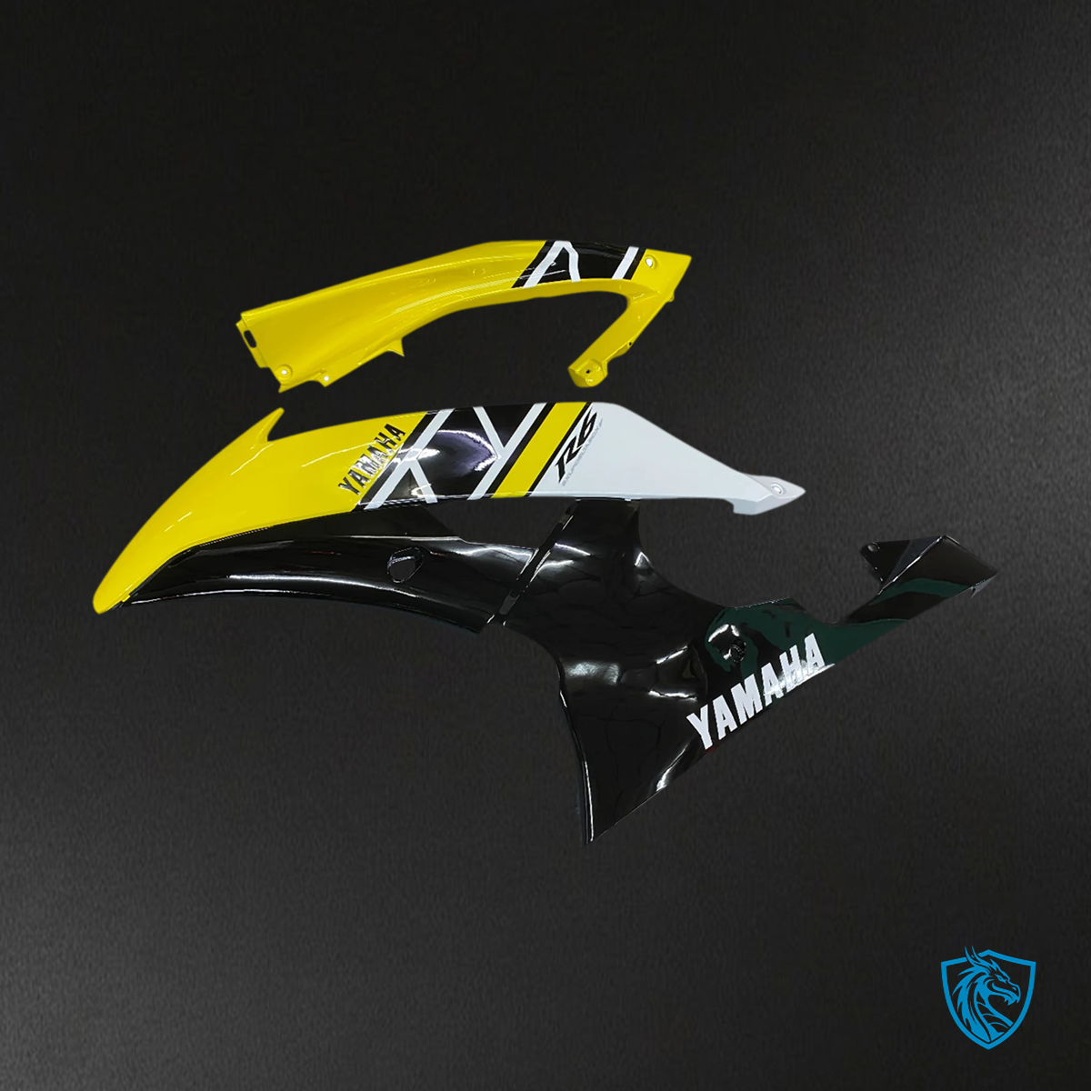 Yamaha YZF 600 R6 (2008-2016) Yellow & Black - Custom Fairing Kit