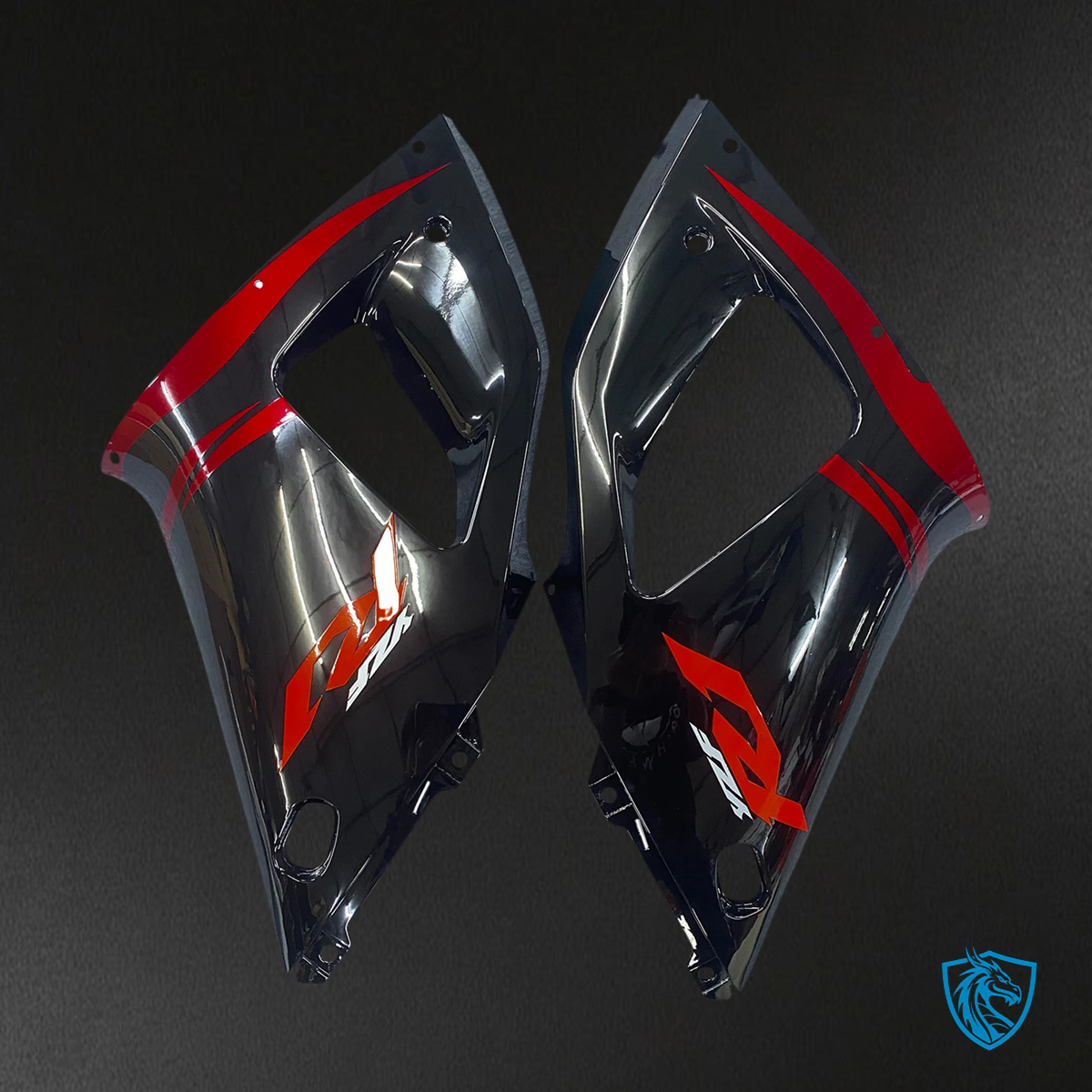 Yamaha YZF R1 (1998-1999) Black Fairing Kit | ABS MERGEment Bodywork