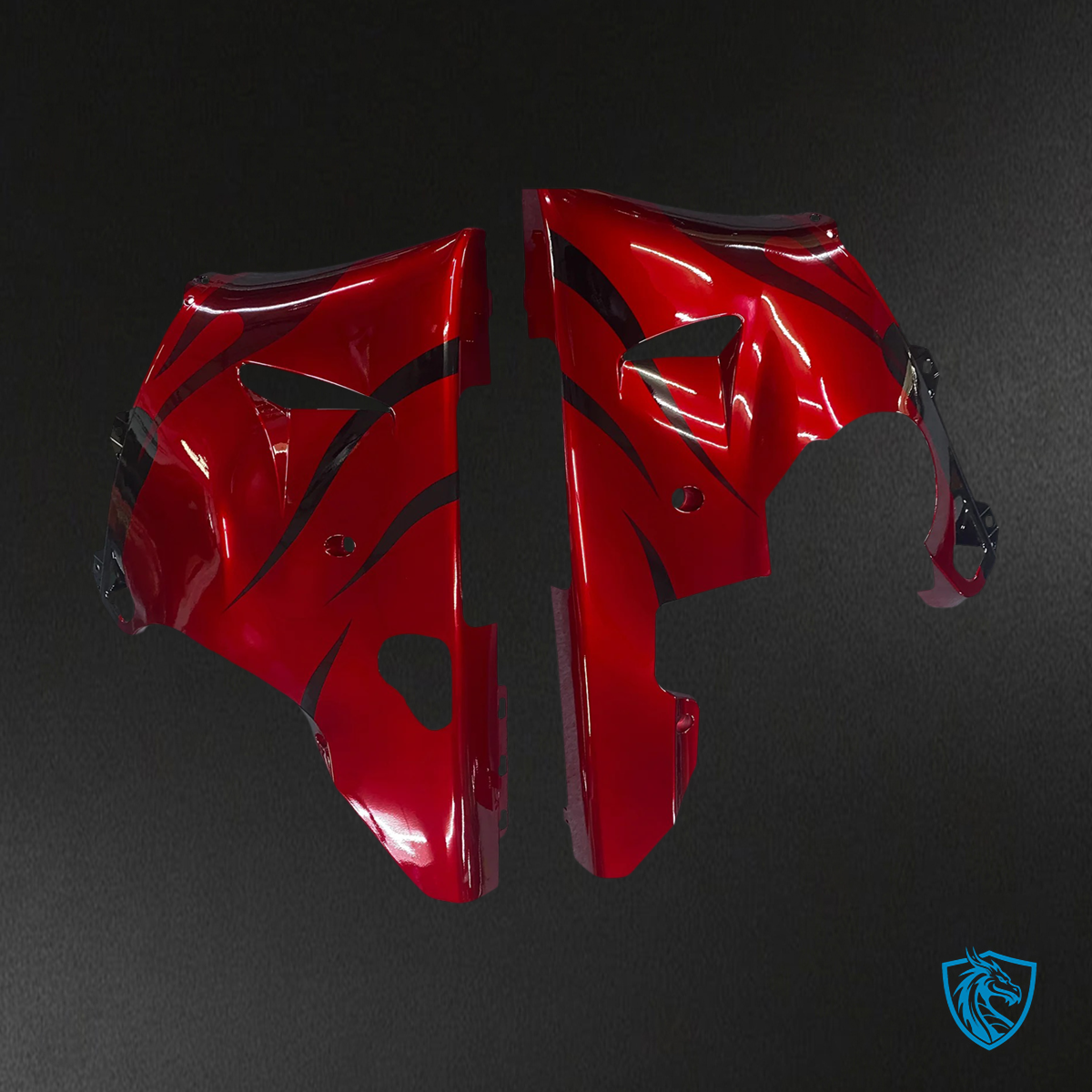Yamaha YZF R1 (1998-1999) Black Fairing Kit | ABS MERGEment Bodywork