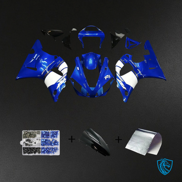 Yamaha YZF R1 (2000-2001) Blue Fairing Kit | ABS MERGEment Bodywork