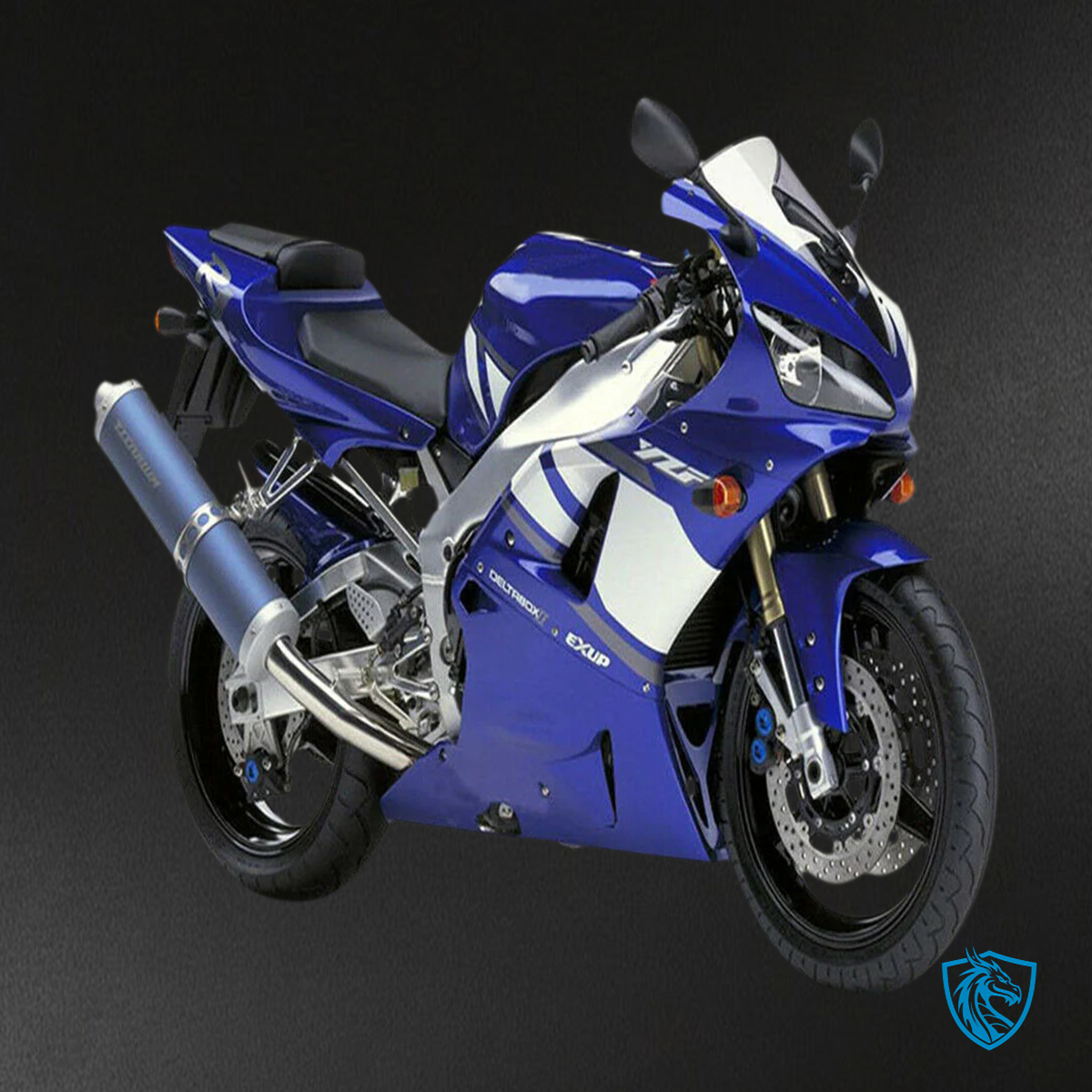 Yamaha YZF R1 (2000-2001) Blue Fairing Kit | ABS MERGEment Bodywork
