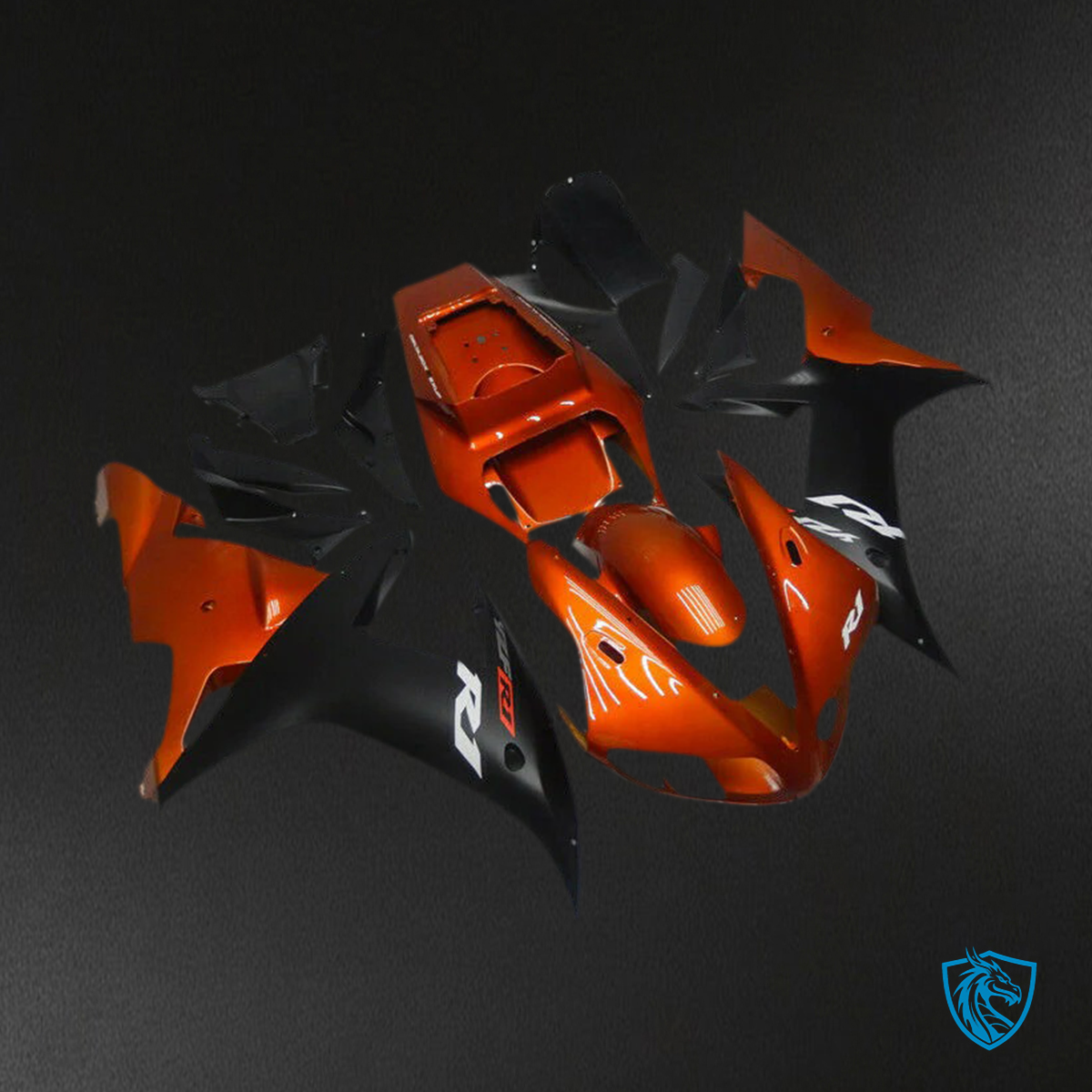 Yamaha YZF R1 (2002-2003) Orange Fairing Kit | Aftermarket ABS Bodywork
