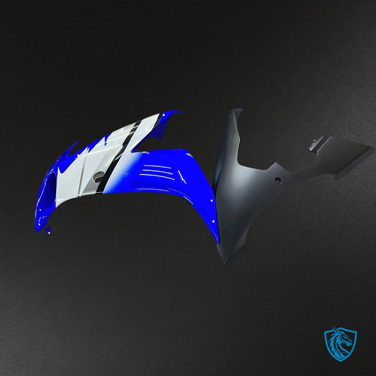 Yamaha YZF R1 (2004-2006) Blue & Black Custom Fairing Set | ABS Bodywork