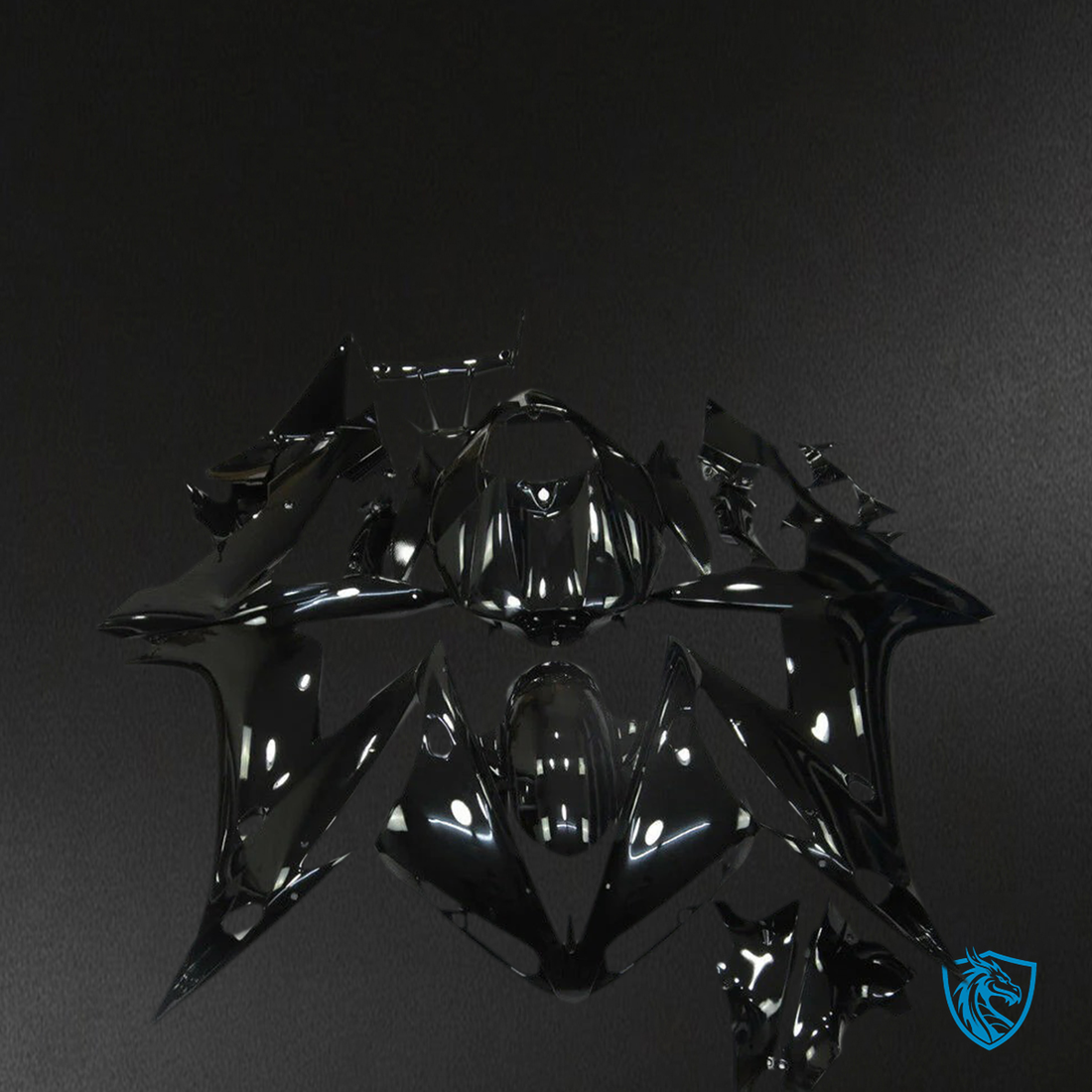 Yamaha YZF R1 (2004-2006) Gloss Black Fairing Kit | ABS Bodywork