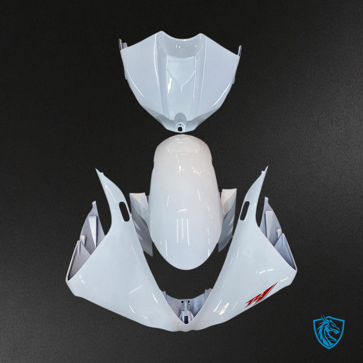 Yamaha YZF R1 (2009-2011) Red & White -Aftermarket Fairing Kit ABS Bodywork