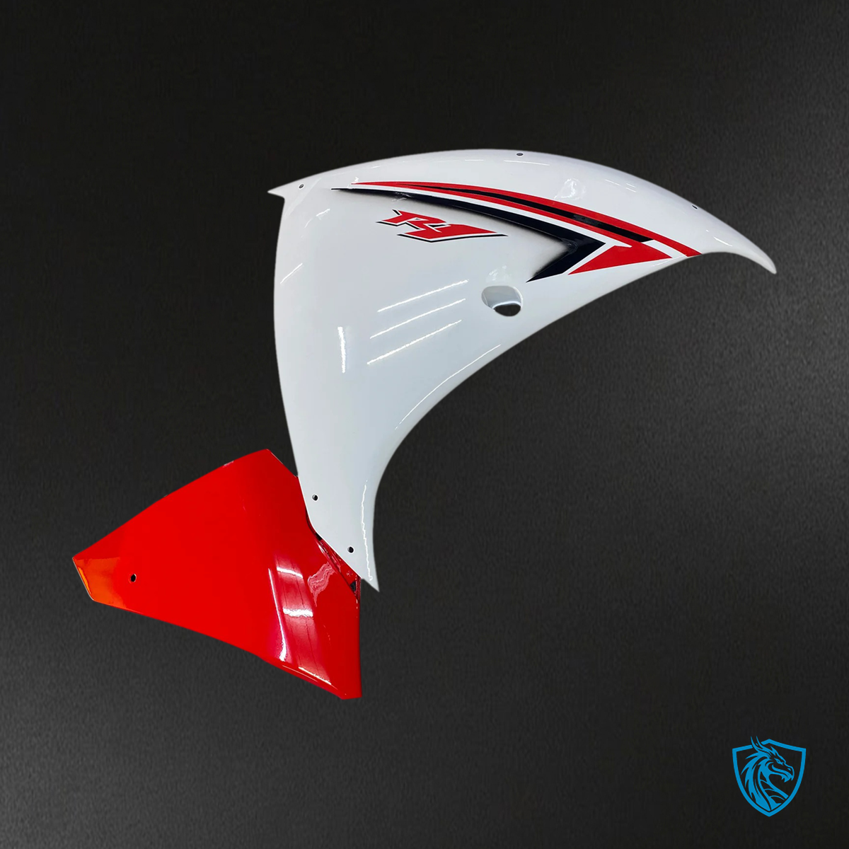 Yamaha YZF R1 (2009-2011) Red & White -Aftermarket Fairing Kit ABS Bodywork