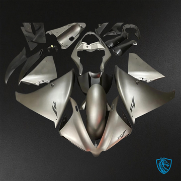 Yamaha YZF R1 (2009-2011) Matte Gray - Replacement Motorcycle Fairings Kit