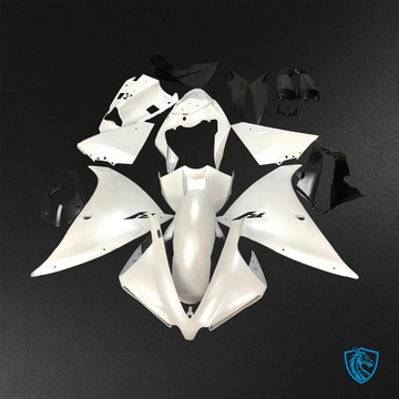 Yamaha YZF R1 (2009-2011) Gloss White Fairings Kit - Aftermarket ABS Bodywork