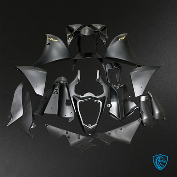 Yamaha YZF R1 (2009-2011) Matte Black Fairings Kit - Aftermarket ABS Bodywork