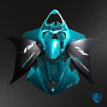 Yamaha YZF R1 (2009-2011) Gloss Teal & Black - Replacement Motorcycle Fairings Kit
