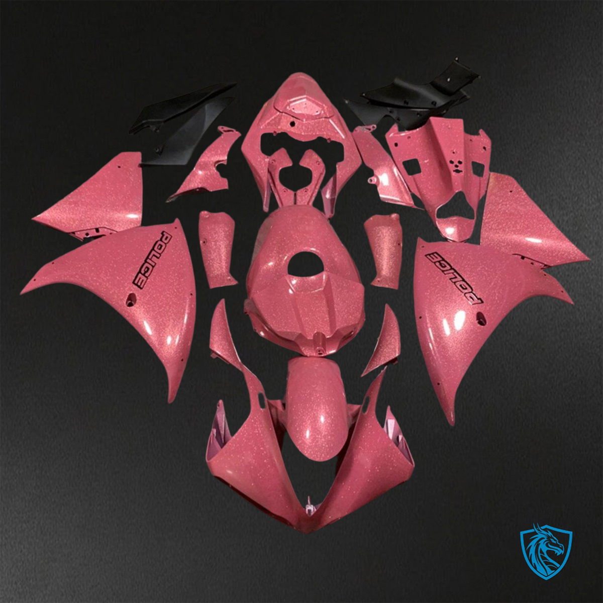 Yamaha YZF R1 (2009-2011) Gloss Pink - Replacement Motorcycle Fairings Kit