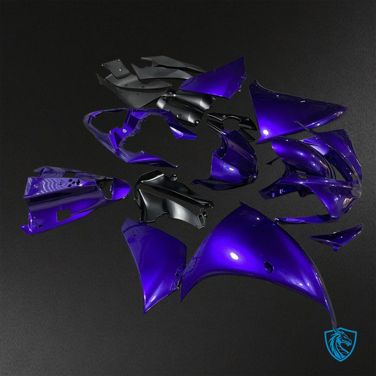 Yamaha YZF R1 (2009-2011) Gloss Blue ABS Bodywork - Fairings Kit