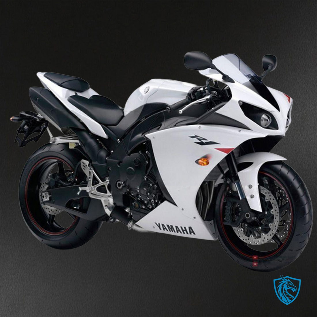 Yamaha YZF R1 (2009-2011) Gloss White & Red ABS Bodywork - Fairings Kit
