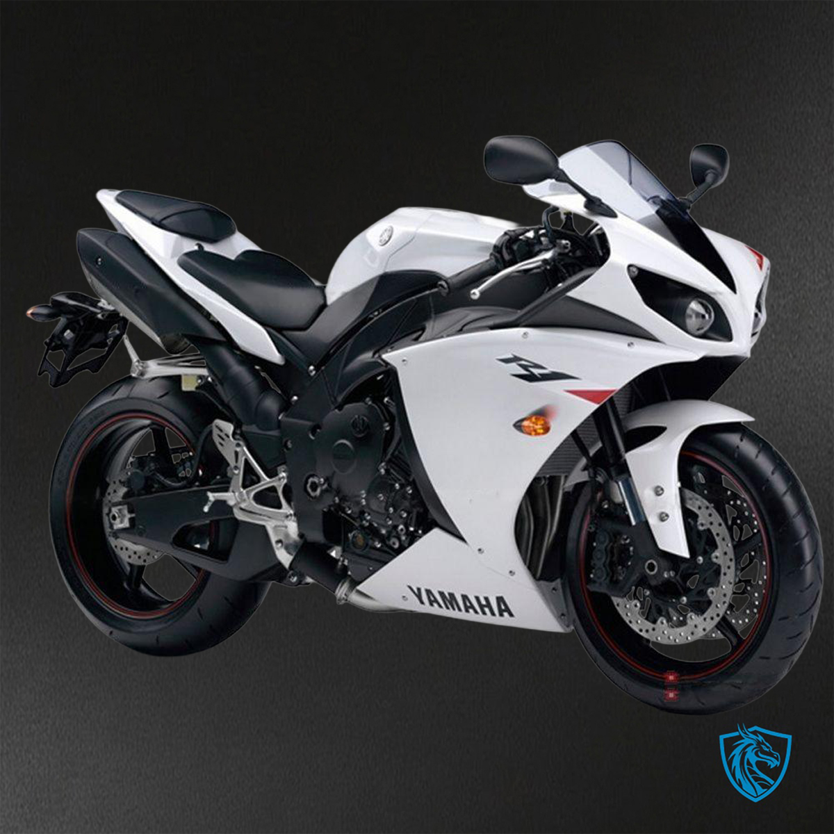 Yamaha YZF R1 (2009-2011) Gloss White & Red ABS Bodywork - Fairings Kit