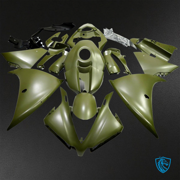 Yamaha YZF R1 (2009-2011) Matte Green ABS Bodywork - Fairings Kit