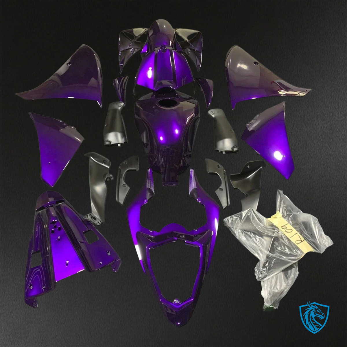Yamaha YZF R1 (2009-2011) Purple ABS Bodywork - Fairings Kit