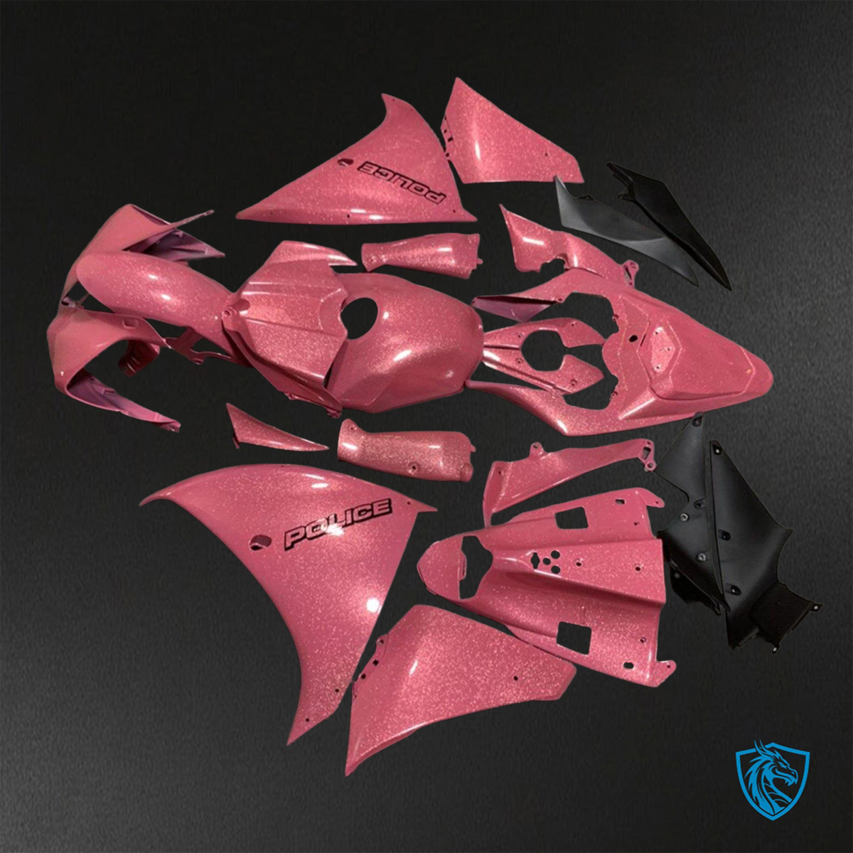 Yamaha YZF R1 (2009-2011) Gloss Pink - Replacement Motorcycle Fairings Kit