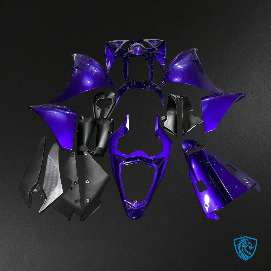 Yamaha YZF R1 (2009-2011) Gloss Blue ABS Bodywork - Fairings Kit
