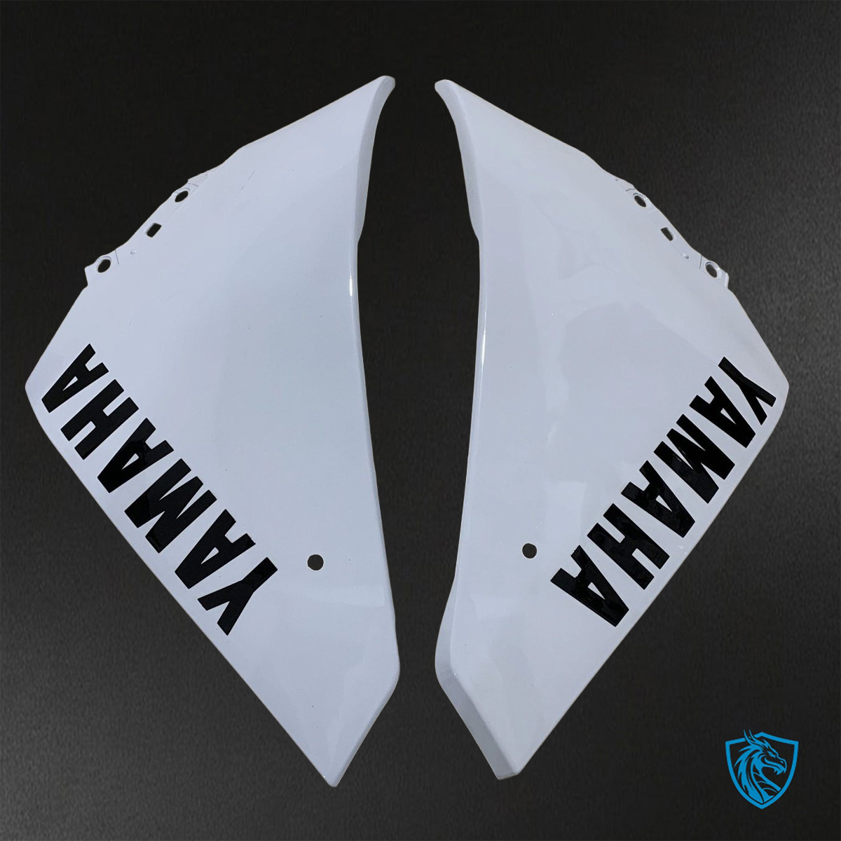 Yamaha YZF R1 (2009-2011) Gloss Blue & White - Custom ABS Fairing Kit