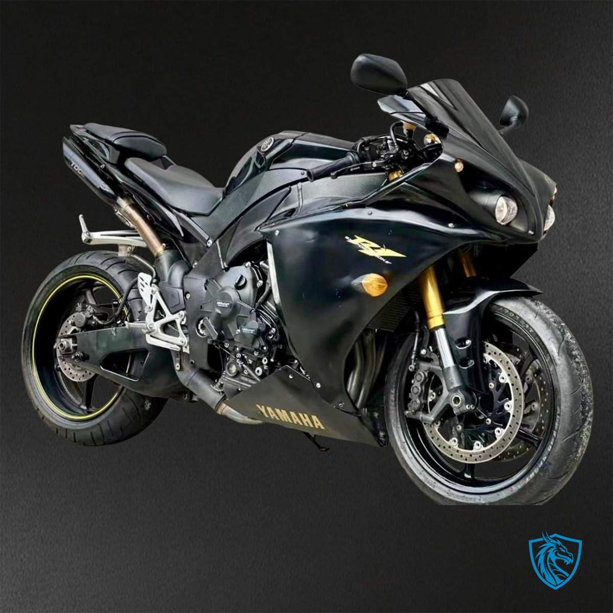 Yamaha YZF R1 (2009-2011) Gloss Black - Custom ABS Fairing Kit