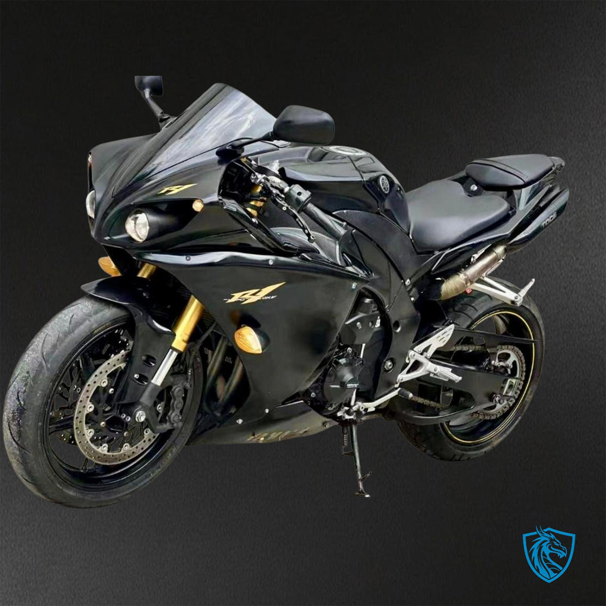 Yamaha YZF R1 (2009-2011) Gloss Black - Custom ABS Fairing Kit