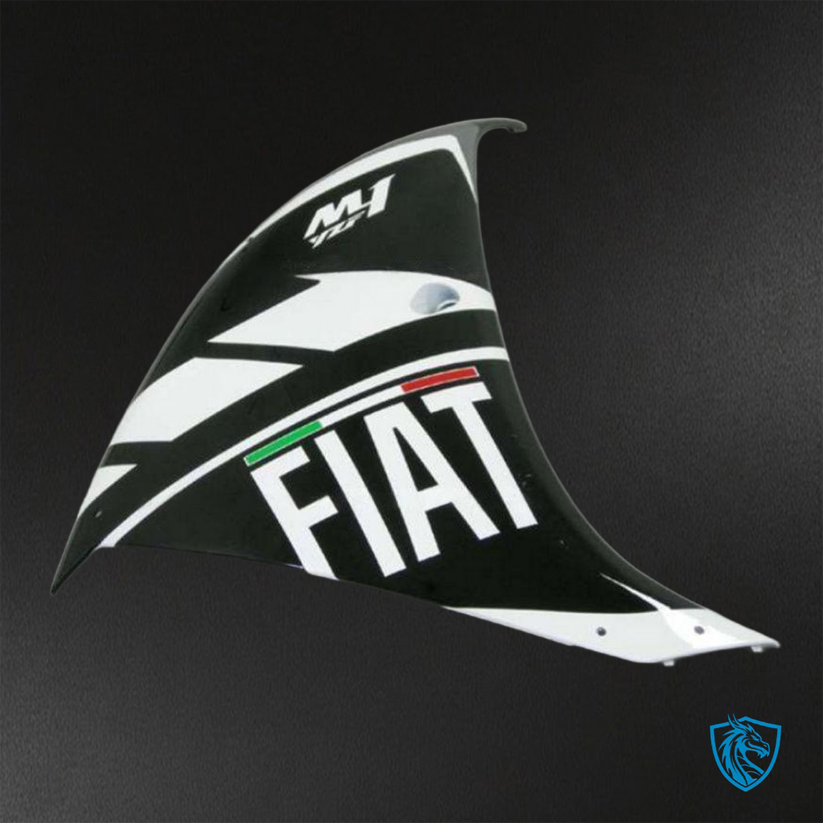 Yamaha YZF R1 (2009-2011) Gloss Black Fiat - Custom ABS Fairing Kit