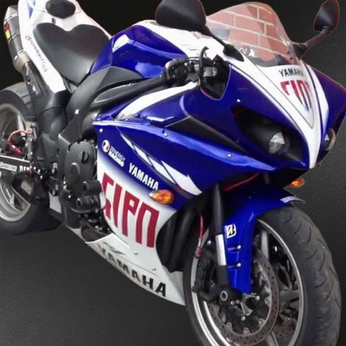 Yamaha YZF R1 (2009-2011) Gloss Blue & White - Replacement Motorcycle Fairings Kit