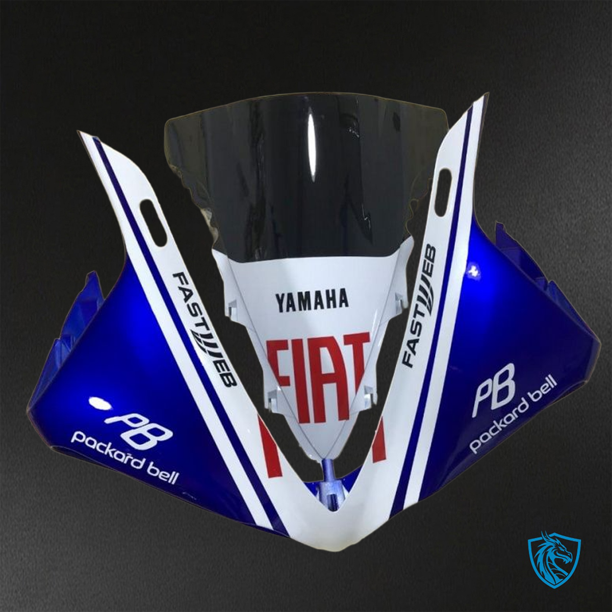 Yamaha YZF R1 (2009-2011) Gloss Blue & White - Replacement Motorcycle Fairings Kit