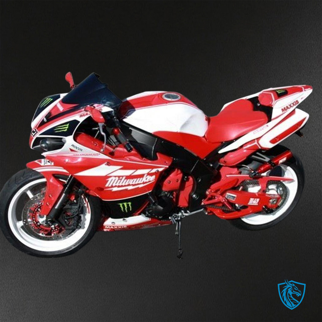 Yamaha YZF R1 (2009-2011) Gloss Red & White ABS Bodywork - Fairings Kit