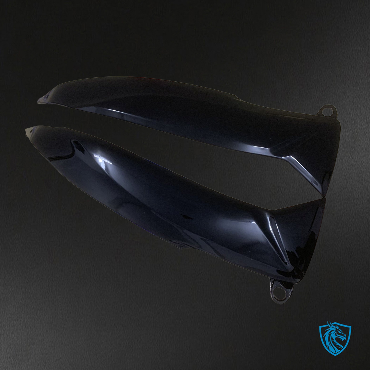 Yamaha YZF R1 (2009-2011) Matte Black Monster - Replacement Motorcycle Fairings Kit