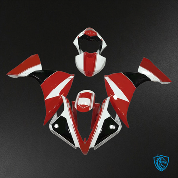 Yamaha YZF R1 (2012-2014) Red, White & Black ABS Bodywork - Fairings Kit