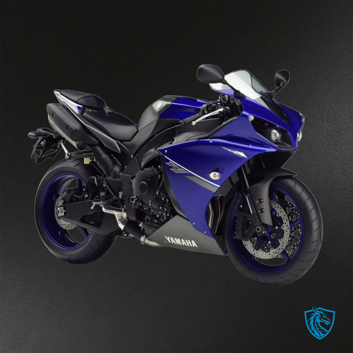 Yamaha YZF R1 (2012-2014) Gloss Grey & Blue - Replacement Motorcycle Fairings Kit