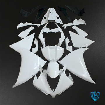 Yamaha YZF R1 (2012-2014) White - Custom ABS Fairing Kit
