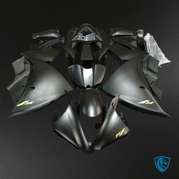 Yamaha YZF R1 (2012-2014) Matte Black - Custom ABS Fairing Kit