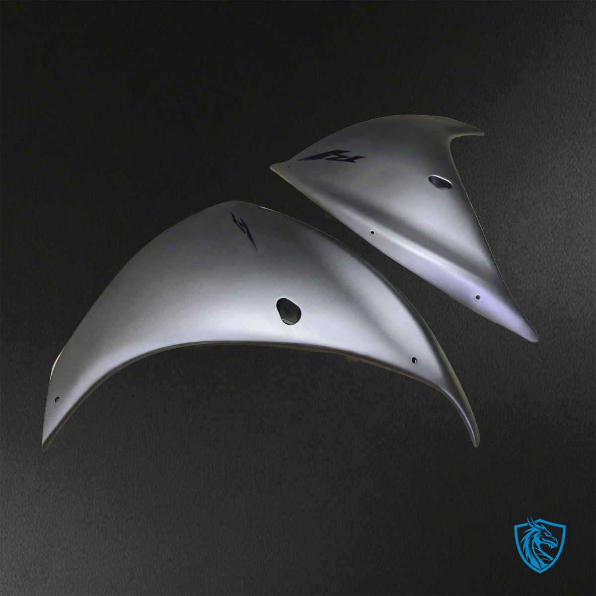 Yamaha YZF R1 (2012-2014) Matte Grey - Custom ABS Fairing Kit