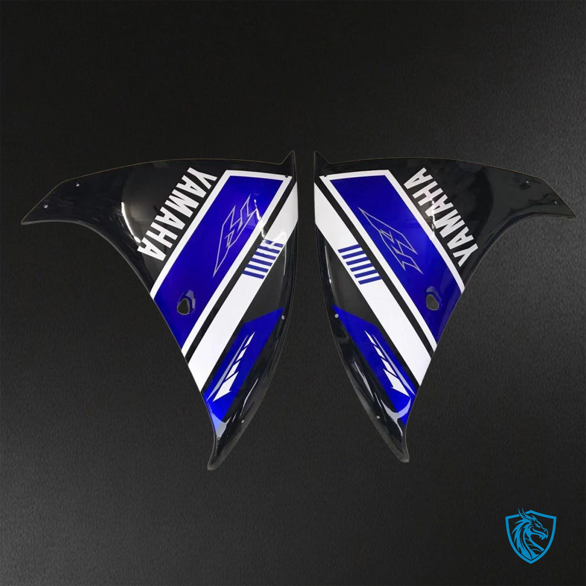 Yamaha YZF R1 (2012-2014) Gloss White & Blue - Replacement Motorcycle Fairings Kit
