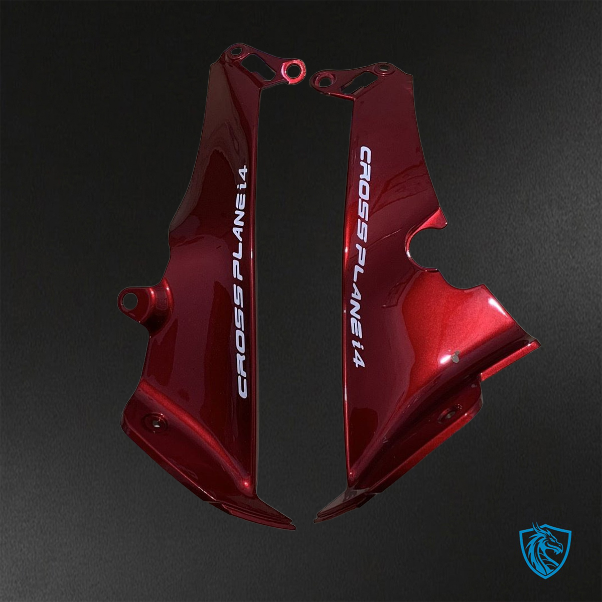 Yamaha YZF R1 (2012-2014) Matte Black & Red - Replacement Motorcycle Fairings Kit
