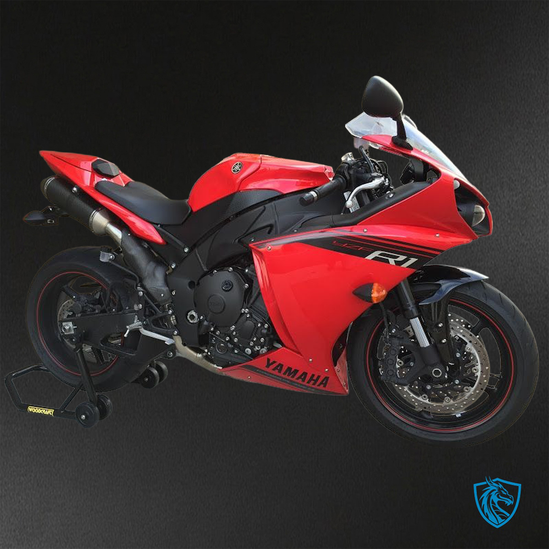 Yamaha YZF R1 (2012-2014) Gloss Red - Custom ABS Fairing Kit