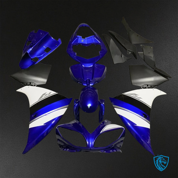 Yamaha YZF R1 (2012-2014) Black, Blue & White ABS Bodywork - Fairings Kit