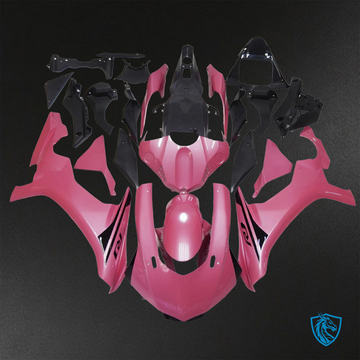 Yamaha YZF R1 (2015–2020) Pink & Black - Custom ABS Fairing Kit