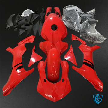 Yamaha YZF R1 (2015–2020) Glossy Red Fairings Kit - Aftermarket ABS Bodywork